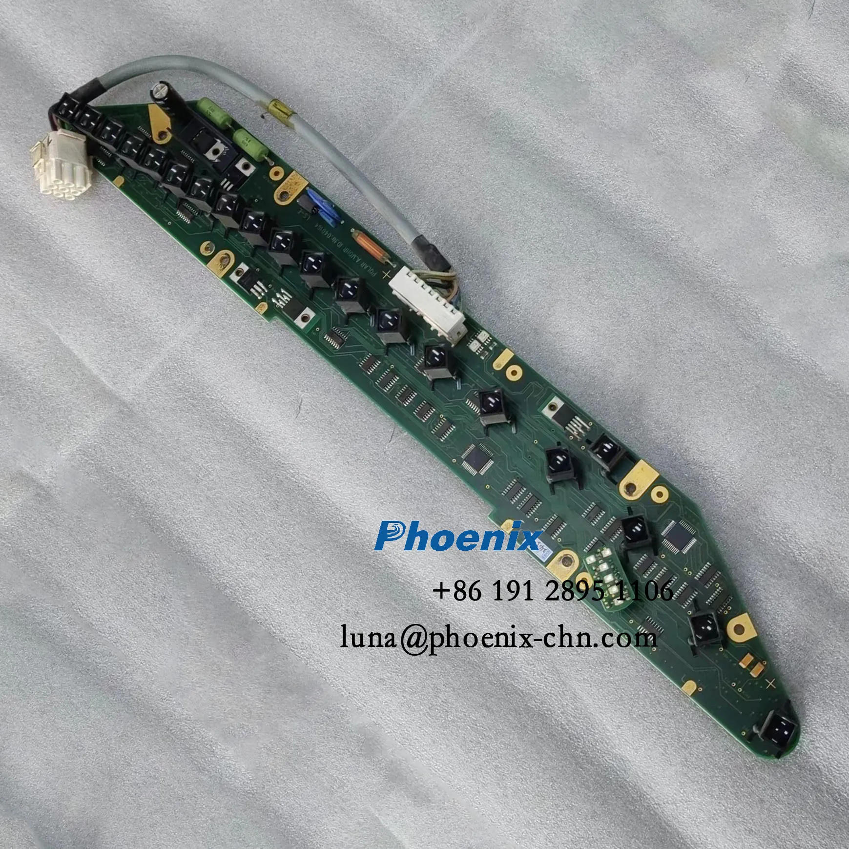 Original Offset Presses Spare Part Light Lamp Label Circuit Board 040164 Ls-E Electric Card for Polar Cutting Machine