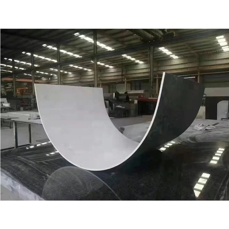 3Mm Thick Polished Beige Burdur White Marble Slab Large Carpet Tiles Sintered Stone Extendable Round Dining Table With