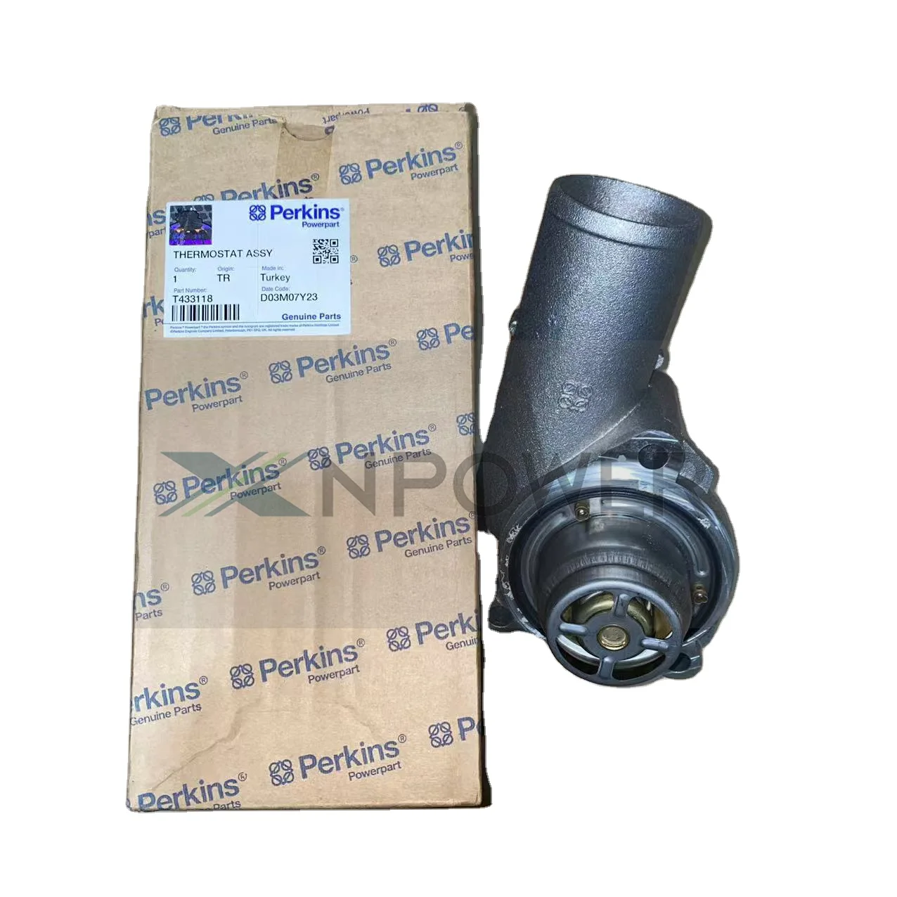 Diesel engine T433118 excavator parts C4.4 323GX THERMOSTAT ASSY T433118 Genuine Original For Perkins