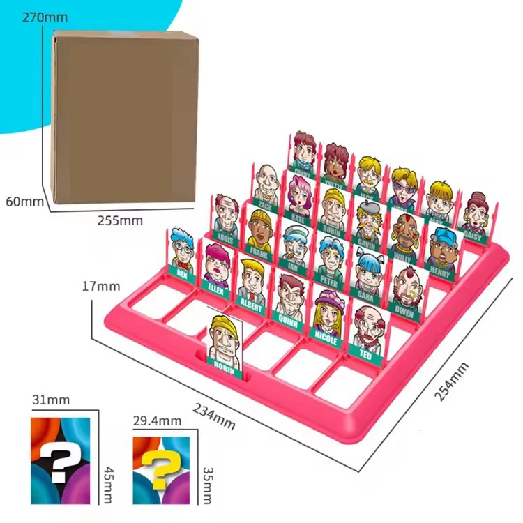 Educational Play Guess Who Is A Family Gathering Board Intelligent Interactive Board Game Logic Training Children Puzzle Toys