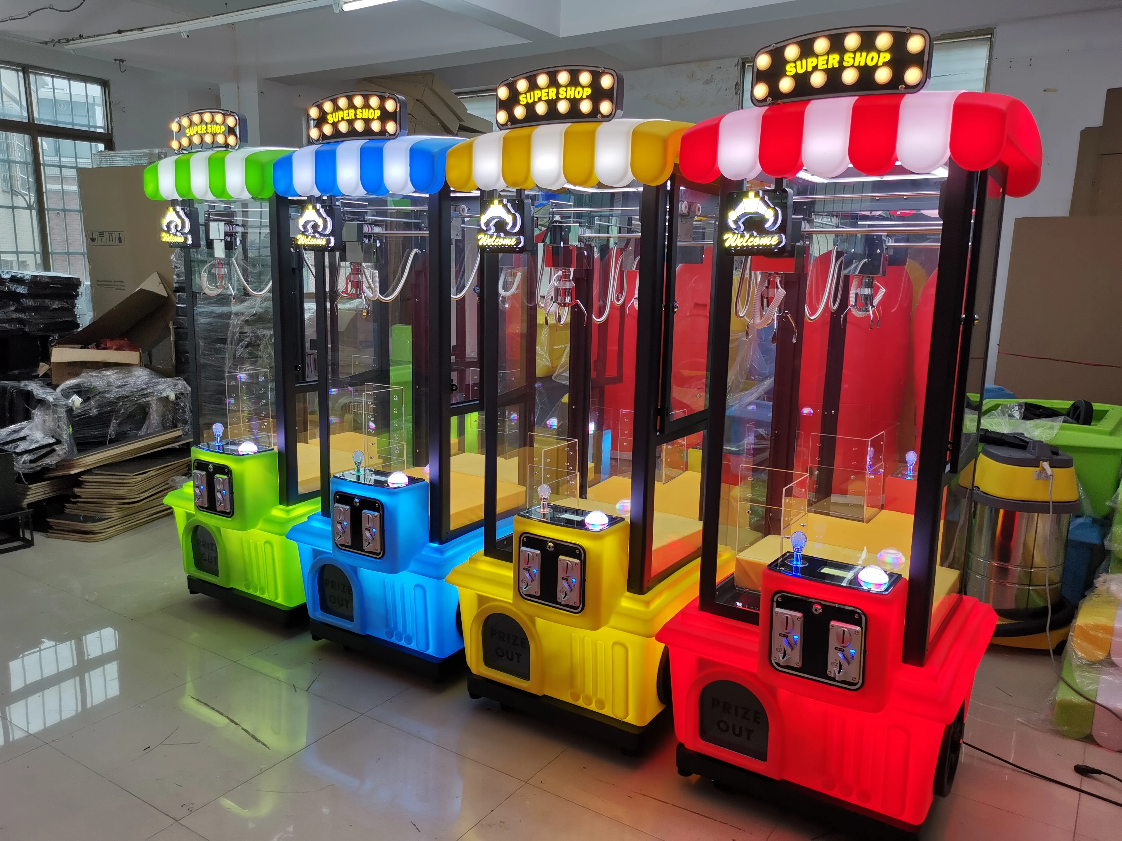 Cheapest Wholesale game center coin operated claw vending game machine claw crane machine
