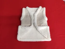 Осень-зима 2021, новый дизайн, детский замшевый жилет