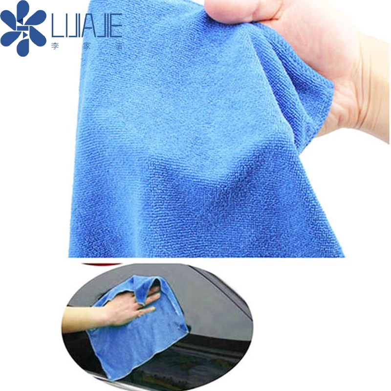 Niaona 40x40 Microfiber Cleaning Cloth Wholesale Colorful Car Detailing 100% Microfiber Towels