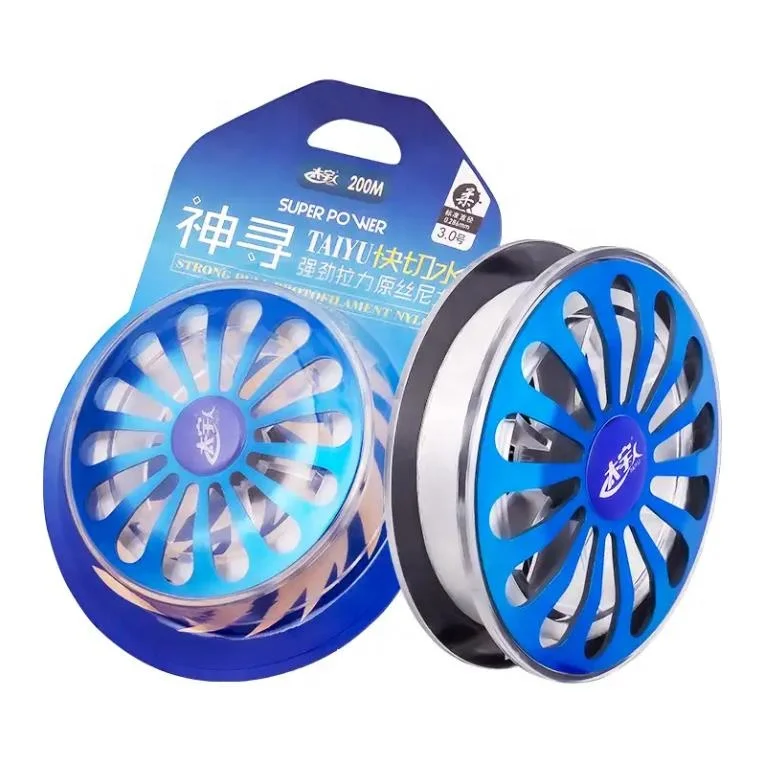 Palmer 200m superfine abrasion performance nylon/fiber mono filament fishing line monofilament floating water nylon fishing line