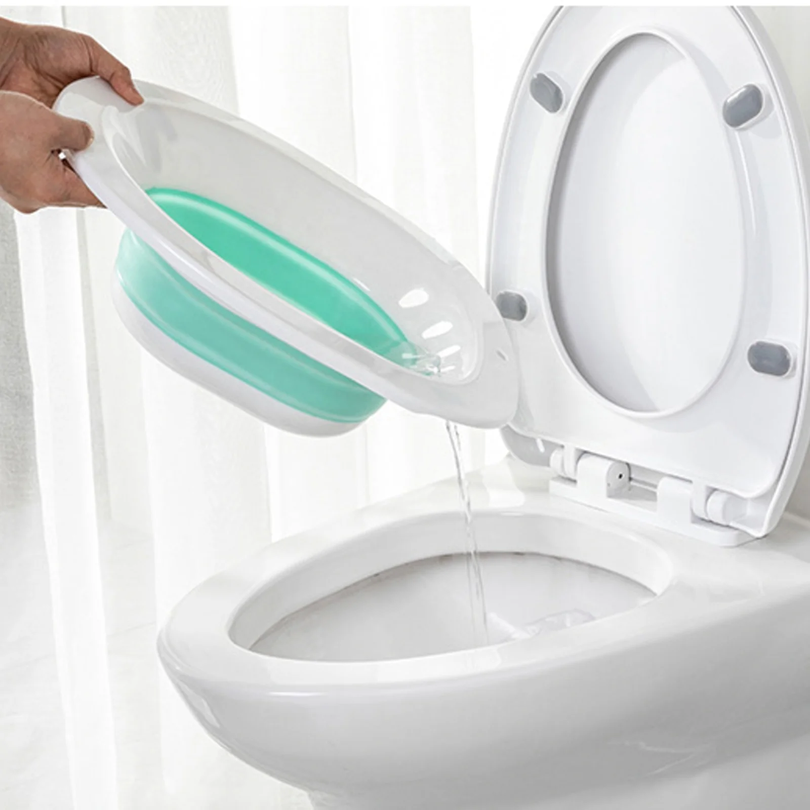 Folding pregnant woman bidet buttocks care shower bathroom washbasin, maternity supplies toilet toilet