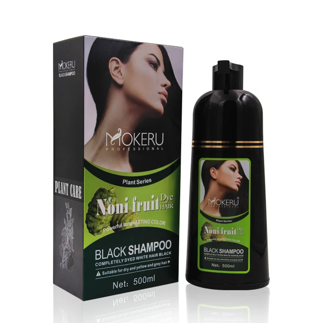 
Органический шампунь NONI для окрашивания черных волос, натуральная краска для черных волос, 100% покрытие для белых/седых волос за 5 минут, семейный шампунь 