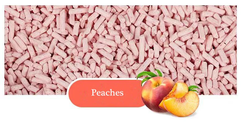 2mm Strip Shape 18L Natural Plant Eco Friendly Spring Cat Flushable Fast Clumping Tofu Cat Litter