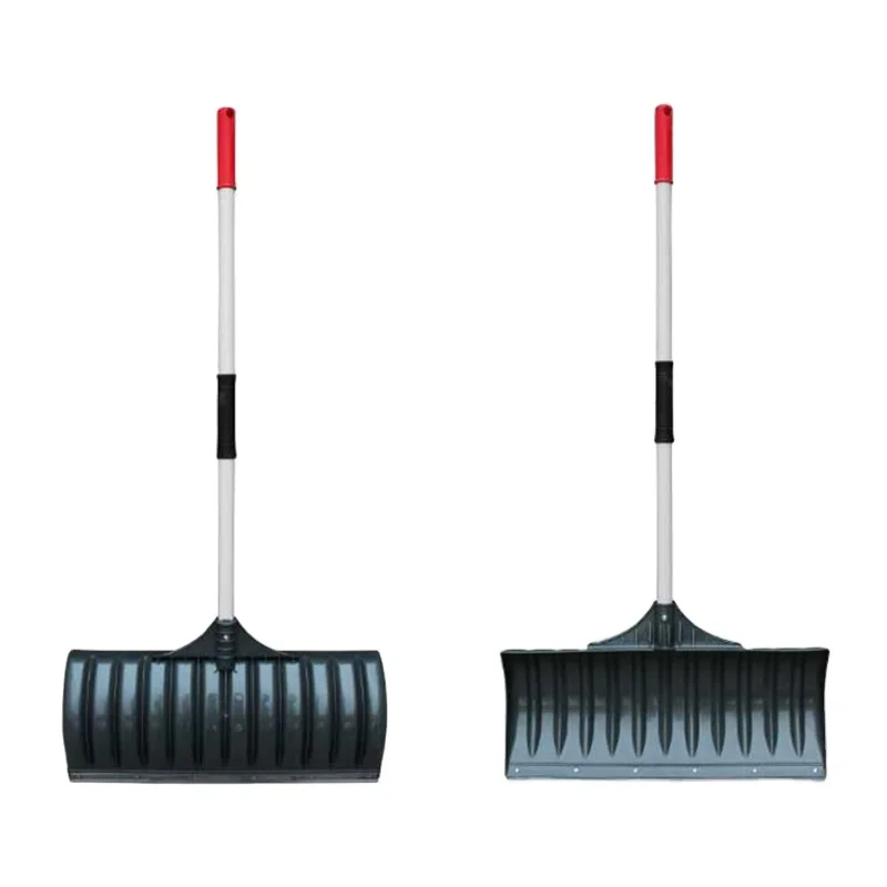 New Arrival Thickened Manganese Steel Large Capacity Easy Assembly Anti-skid Explosion-proof Safe Reliable Wheeled Snow Shovel