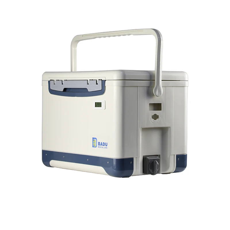 18L Portable Medical Icebox Insulin Vaccine Carry Plastic Cooler Box