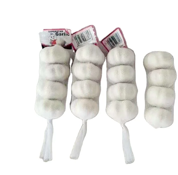 Новый Урожай свежего чистого белого и обычного белого чеснока