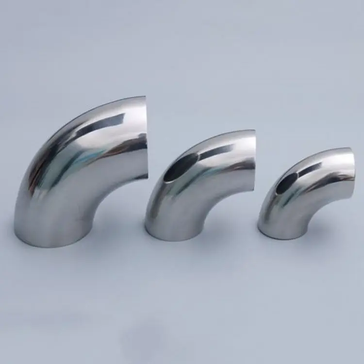 Best PriceStainless Steel CF8 304 316 409 201 Sanitary Elbow Welded 90 degree Short Elbow Pipe Fittings