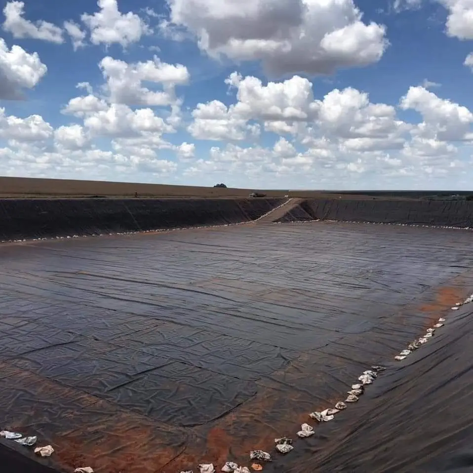 0.5 mm Fish Farm Pond Liner 0.7 mm Waterproof Geomembranas HDPE Liner Manufacturer 1mm Hdpe