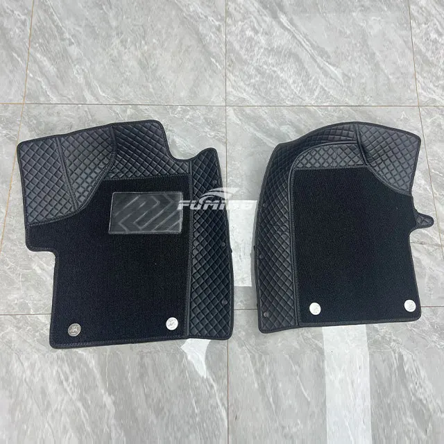 For Mercedes Benz Interior Upgrade Special Full Car Modification Double-Layer Floor Mat Carpet Business Car Rear Position