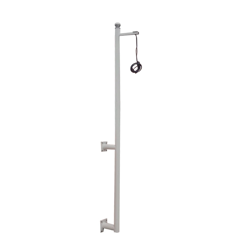 New Design Iron Poste Para Telescopic Camera Mast Pole Cctv Brackets And Poles L Shape Installer Tool Kit