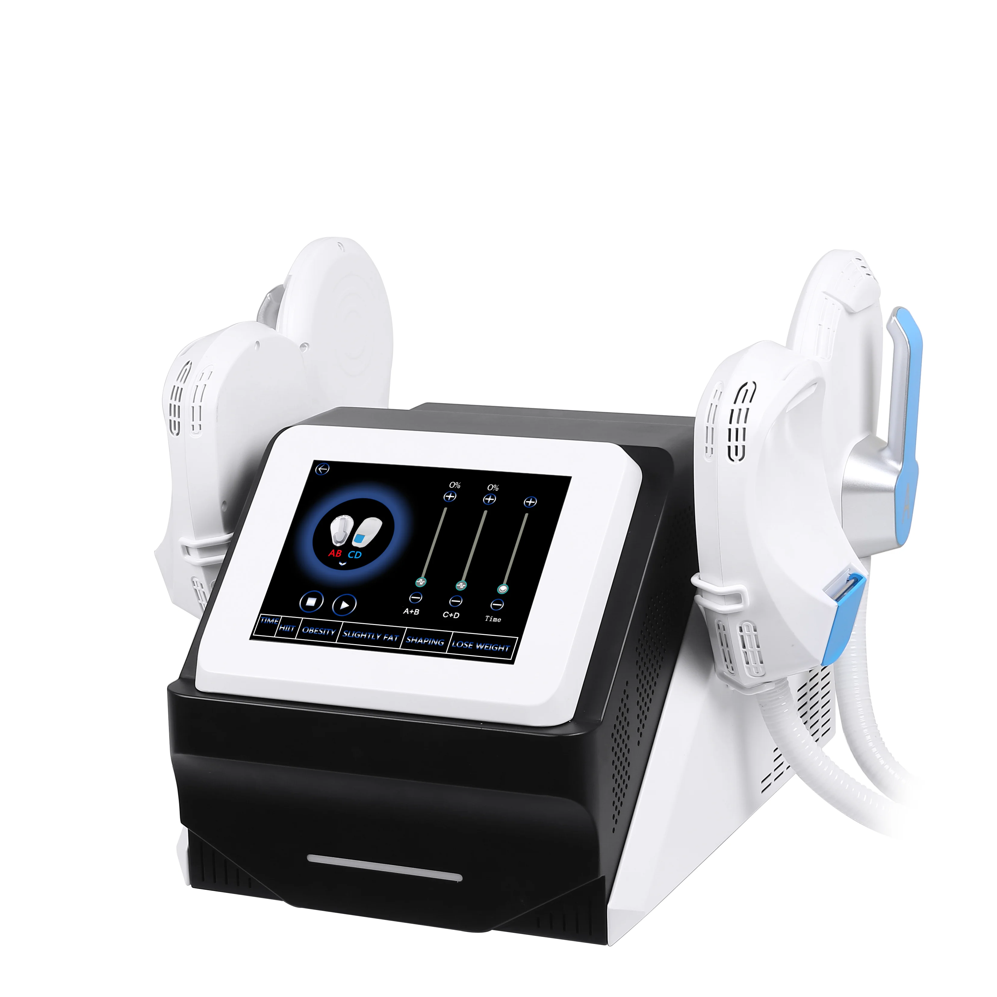 2021 hot development 4 Handles EMS Pro Max RF Portable EMS muscle Bulding Slimming Machine