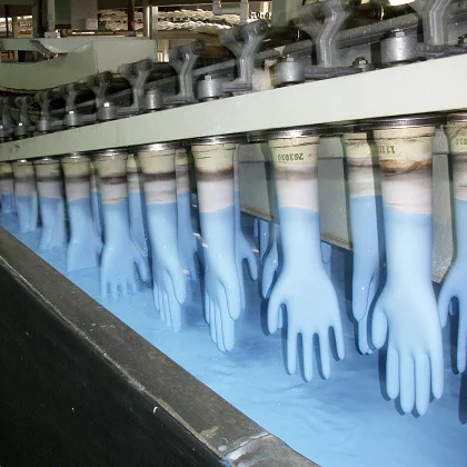 High yield latex nitrile glove manufacturing machine Automatic latex glove production line