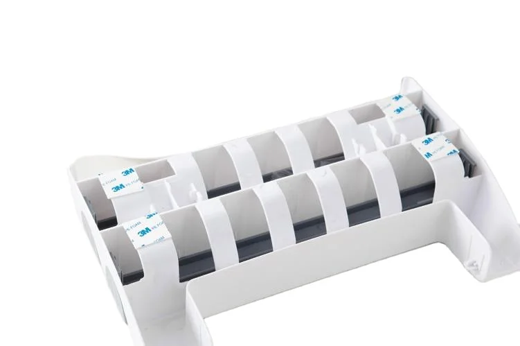 Plastic Wrap Dispenser Kitchen Cling Film Foil Dispenser With Spice Sauce Bottle Storage Holder