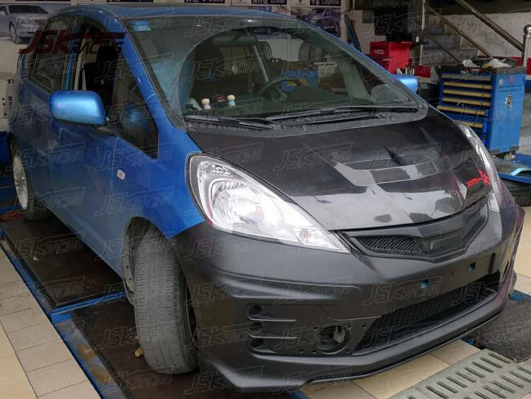  2011-2013 MUGEN STYLE PP передний бампер для HONDA JAZZ