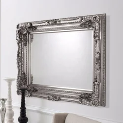 Louis style wall wooden decorative mirror with frame