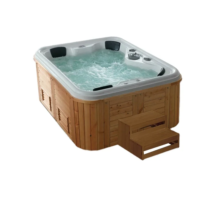
Hot sale Factory 4 People Used Hot Tub Backyard Hot Outdoor Large Tubs 