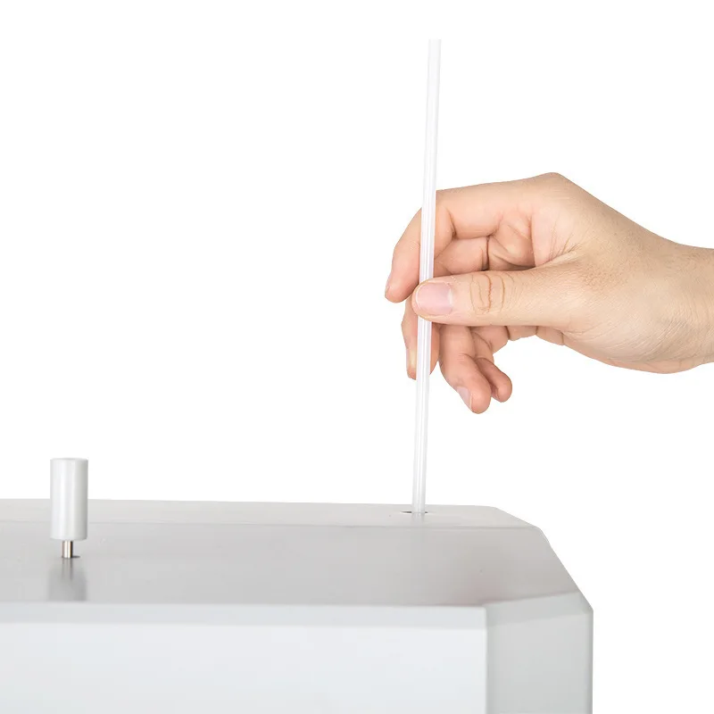 financial binding riveting PE tube 4.8mm 5.2mm 500mm voucher punching machine nylon plastic tube hot melt binding tube