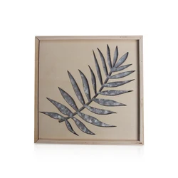 Classic Woodcarving Leaf Box Holiday Gift Crafts