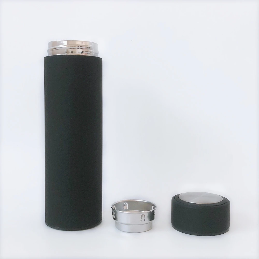  Высокое качество 15oz Заказные термальные чашка с двойными стенками 304 термос из нержавеющей стали крышкой и
