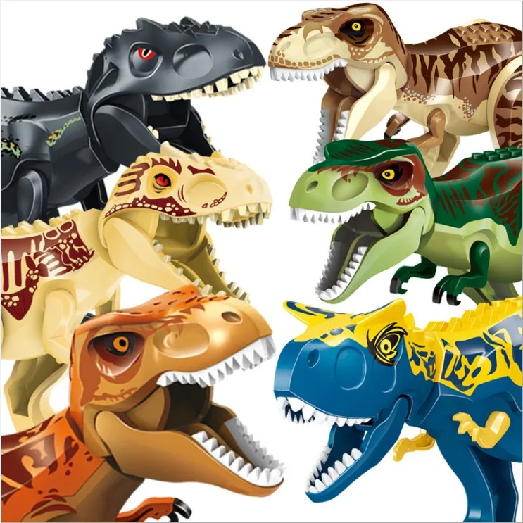 Educational DIY Toy 10 styles Jurassic Dinosaur Building Block Toy