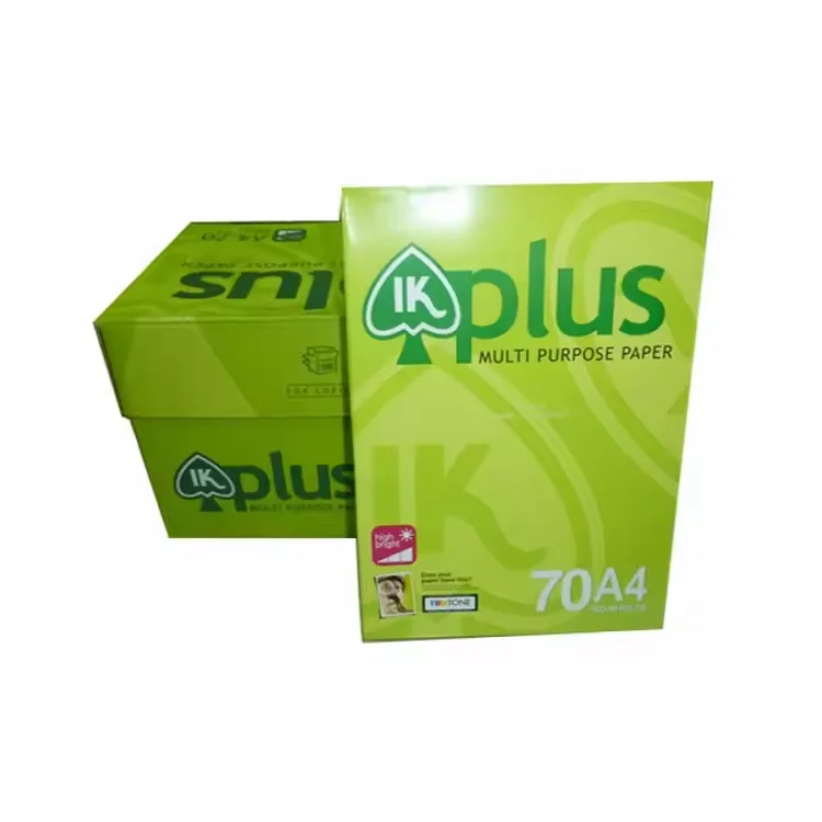 IK Plus белая бумага A4 копировальная 80gsm 75gsm 70gsm