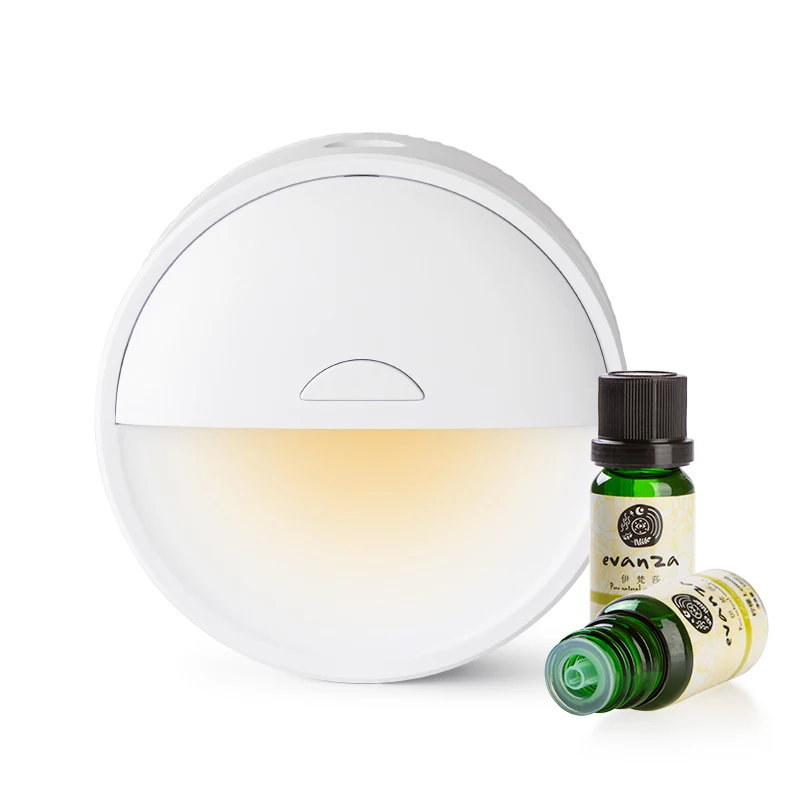 Lemoworld Wall Plug in Night Light Aroma Scent Nebulizer Aromatherapy Essential Oil Diffuser