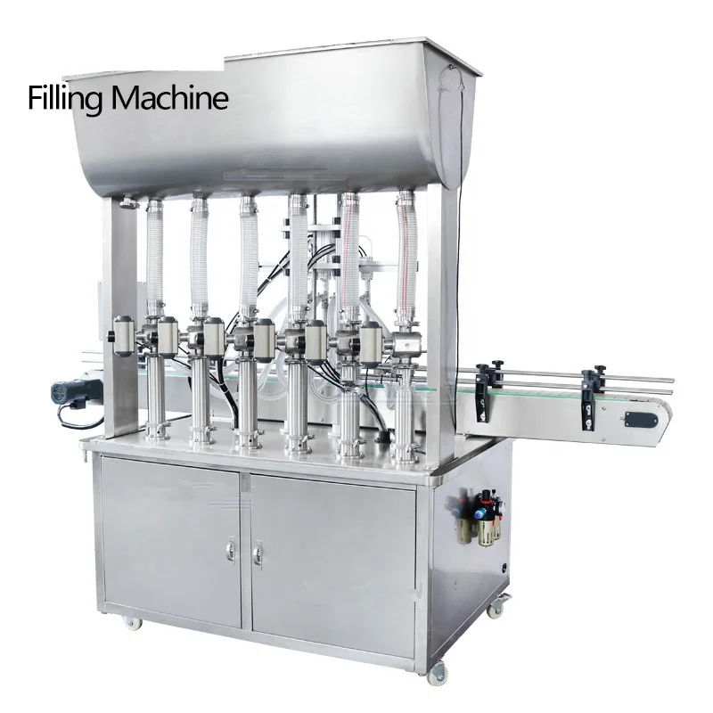 Whipped Cream Ketchup Bottle Chili Sauce Shampoo Jam Servo Filling Machinery