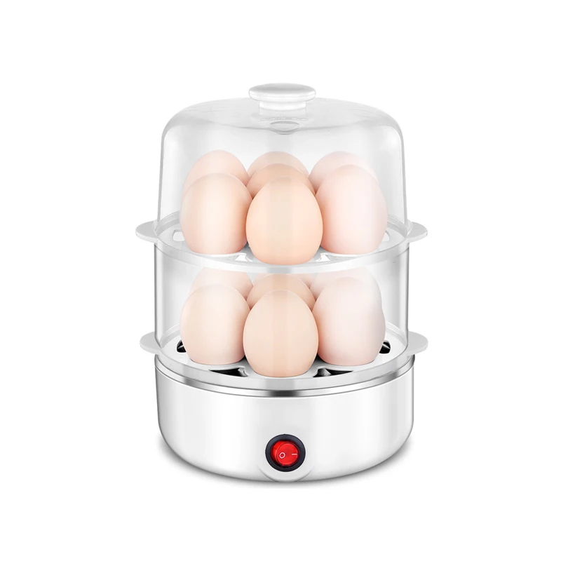 7 Egg Capacity Electric Egg Cooker for Hard Boiled, Poached, Scrambled, or Omelets with Auto Shut Off Feature