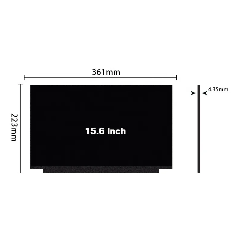 Оригинальный 15 6 дюймов 1920x1080 BOE PV156FHM-T00 яркость 400 eDP 40 штифтов IPS TFT ЖК-дисплей для рекламы дисплей