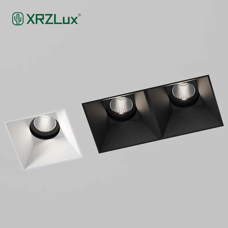 XRZLux Led Ceiling Spotlight 8W Indoor Lighting For Living Room Bedroom 110V 220V Single/Double Heads Anti-glare Led Downlights