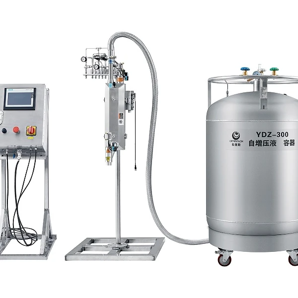 Liquid Nitrogen Dosing machine nitrogen filling machine Nitrogen doser  for cans bottles oil water Doser-200