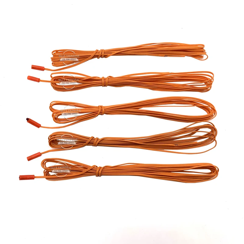5 Meters Fuse Fireworks Electric Igniter Cold Pyrotechnics Electric Match Spark Igniter Wireless Fireworks Electric Igniters