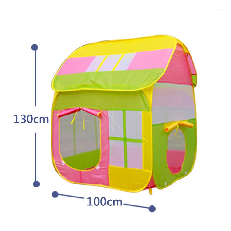
Play Tent House Eco-friendly Indoor Outdoor Big Pop up Kids Toy Play House 