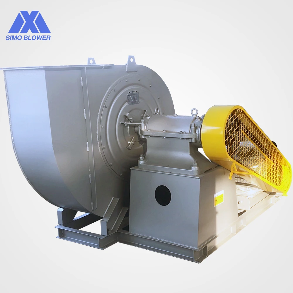 Air Blower And Centrifugal Fan 37kw Max V-Belt Driving Motor Fan
