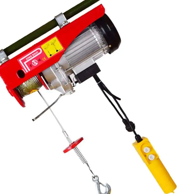 PA600 Строительная Доска подъемная машина небольшой мини подъемник 600 кг электрическая лебедка канатная