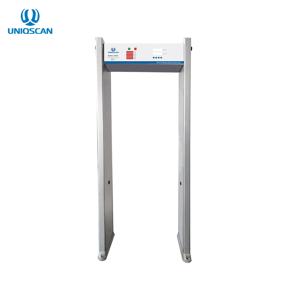 IR Temp 6 Zones Metal Detection Door