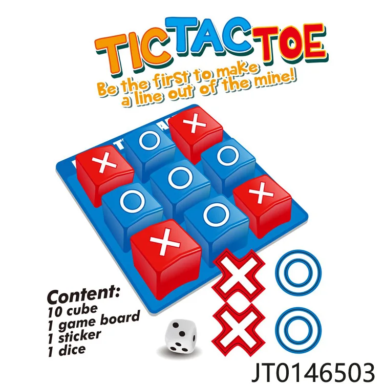 Classic OX Chess Table Leisure Board Game Tic Tac Toe Chess Game Family Toys