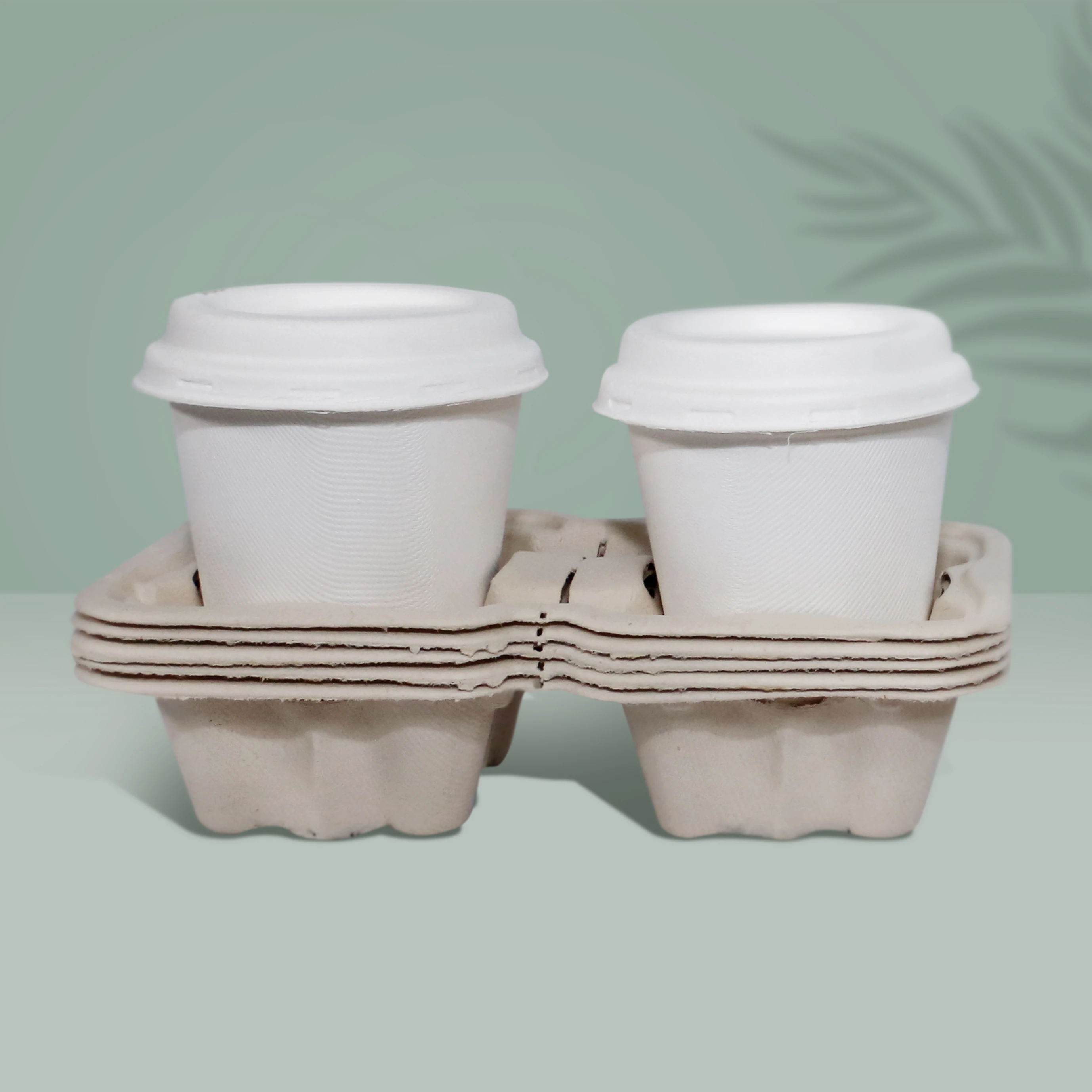 Disposable fully degradable cup lid