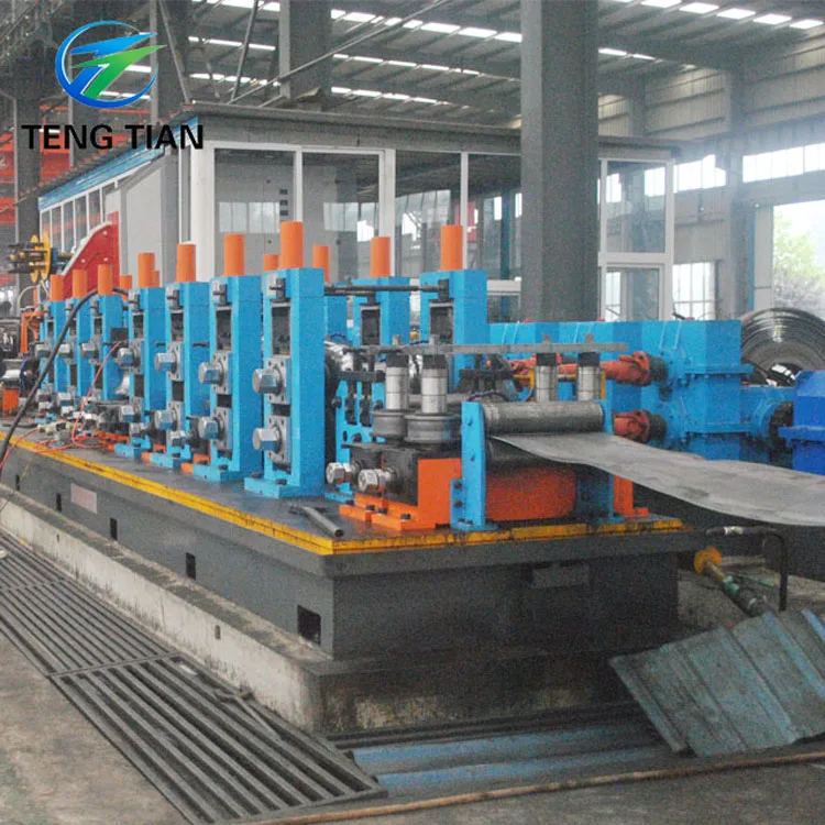 HG140 Carbon Steel Pipe Making Machine Square and Round Tubes Galvanized Steel Carbon tubes making equipment
