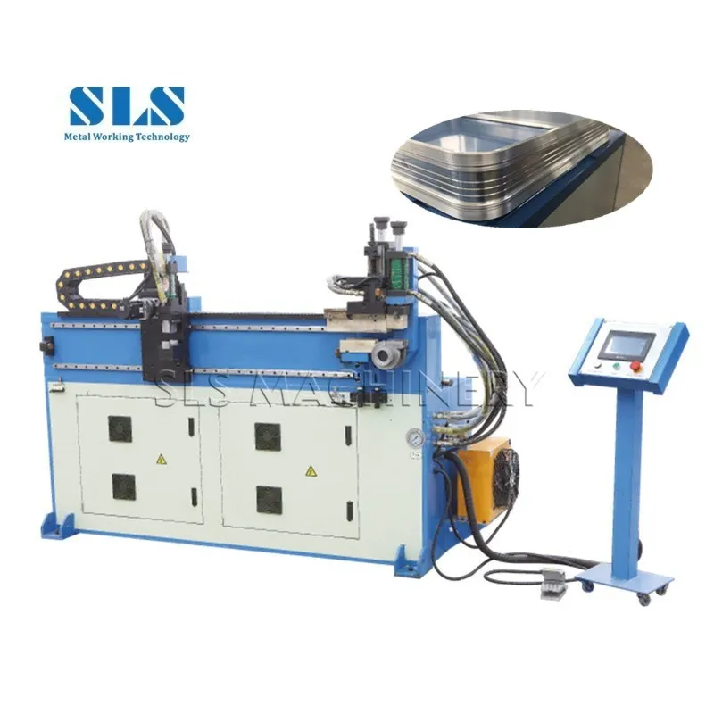 
LB-50CNC Type Box Section Bag Suitcase Luggage Frame Multipurpose Automatic Pipe Aluminum Profile Bending Machine 