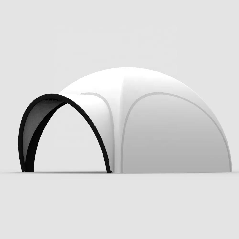 KCCE Factory Removable 0.3mm TPU square 10ft garden wedding inflatable marquee tent inflatable clear dome tent