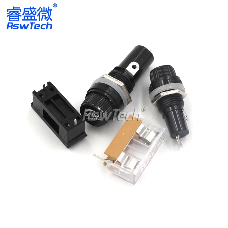 BLX-A  Glass 5*20mm 6X30mm fuse box with relay fuse holder automotive waterproof car in line holder for fuse