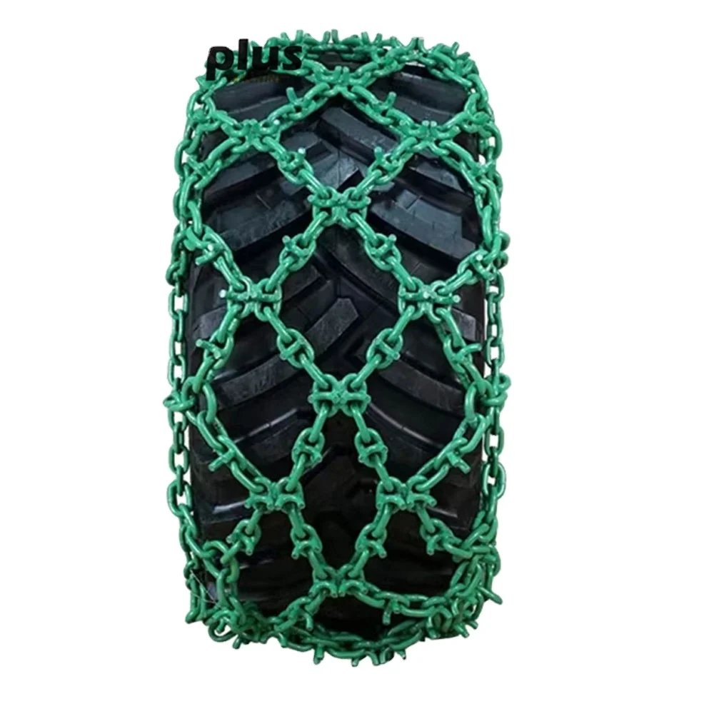 Customization Skidder Chain 26.5-25 9/16 Double Net Alloy Steel Standard Tyre Skidder Chains