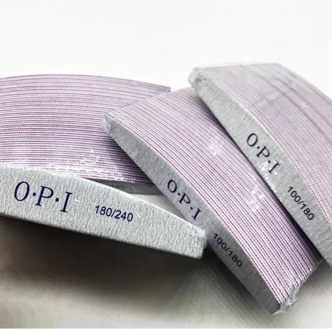 
Professional Custom Double Side 100/180 Nail File Japan Sandpaper Nail File 