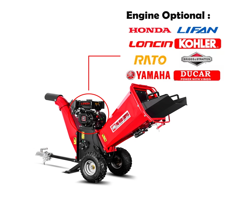 Top Quality and Competitive Price  DR-GS-350H Wood Chipper Shredder CE Certificate  wood chipper shredder