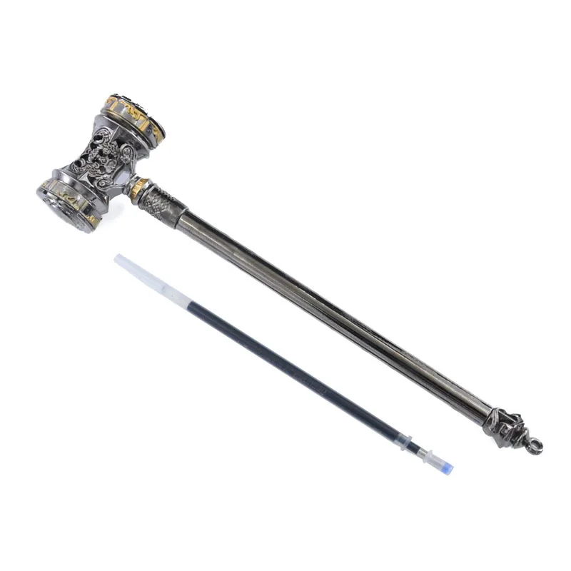 Anime Doula Continent Cosplay Weapon Model Stationery Pen Tang San Alloy Weapon Cosplay Props Sword Pens Souvenir Gift